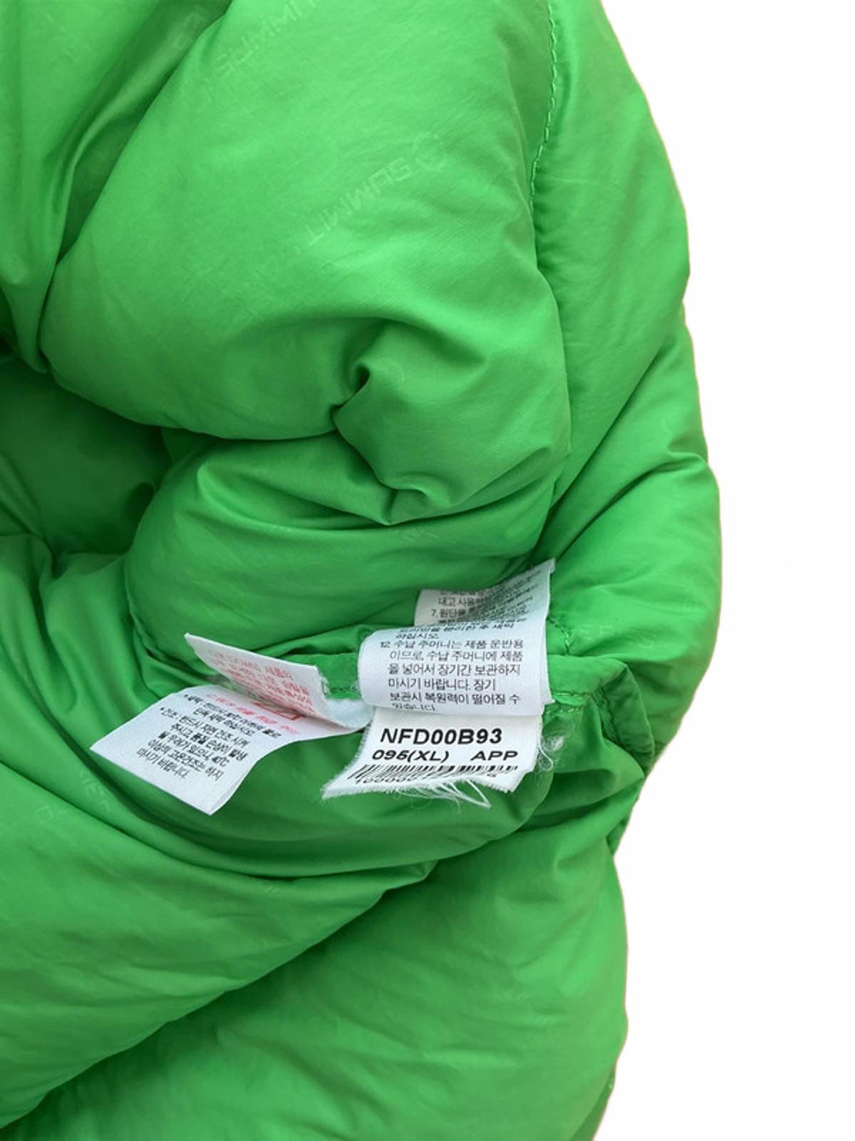 The North Face Women's Summit Series 800 Fill Down Puffer Jacket Green Black VGC