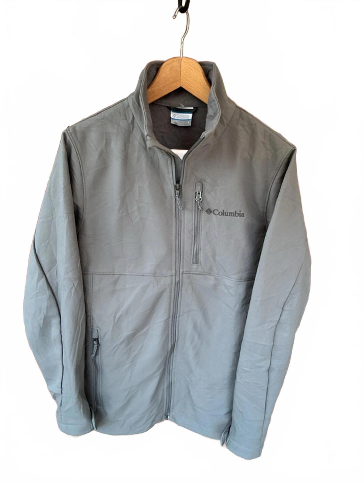 Columbia Men's Grey Softshell Jacket Size S