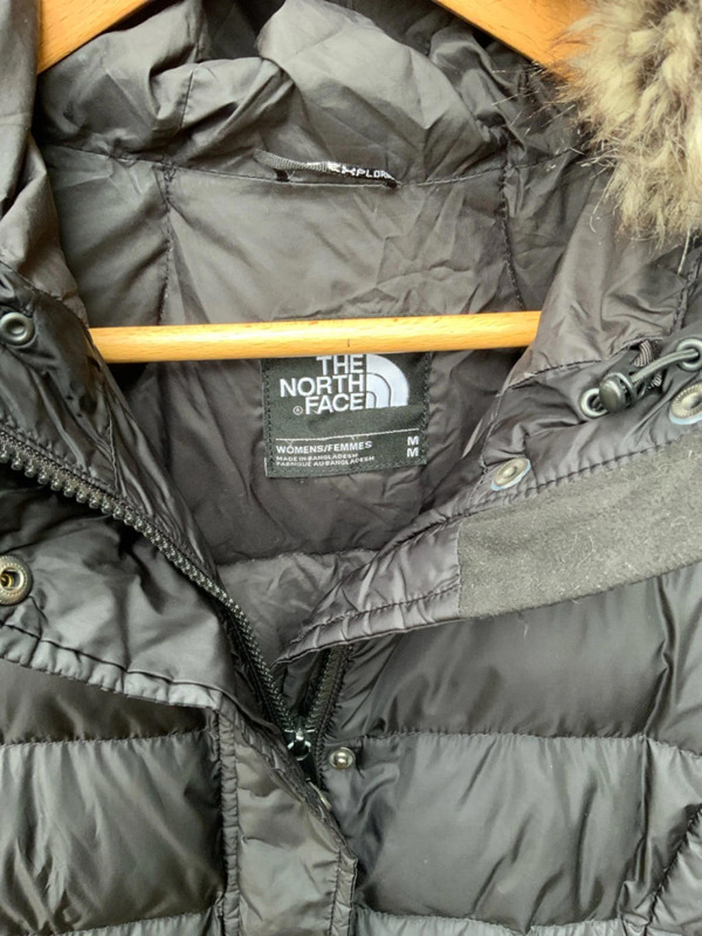 The north face down parka ladies medium