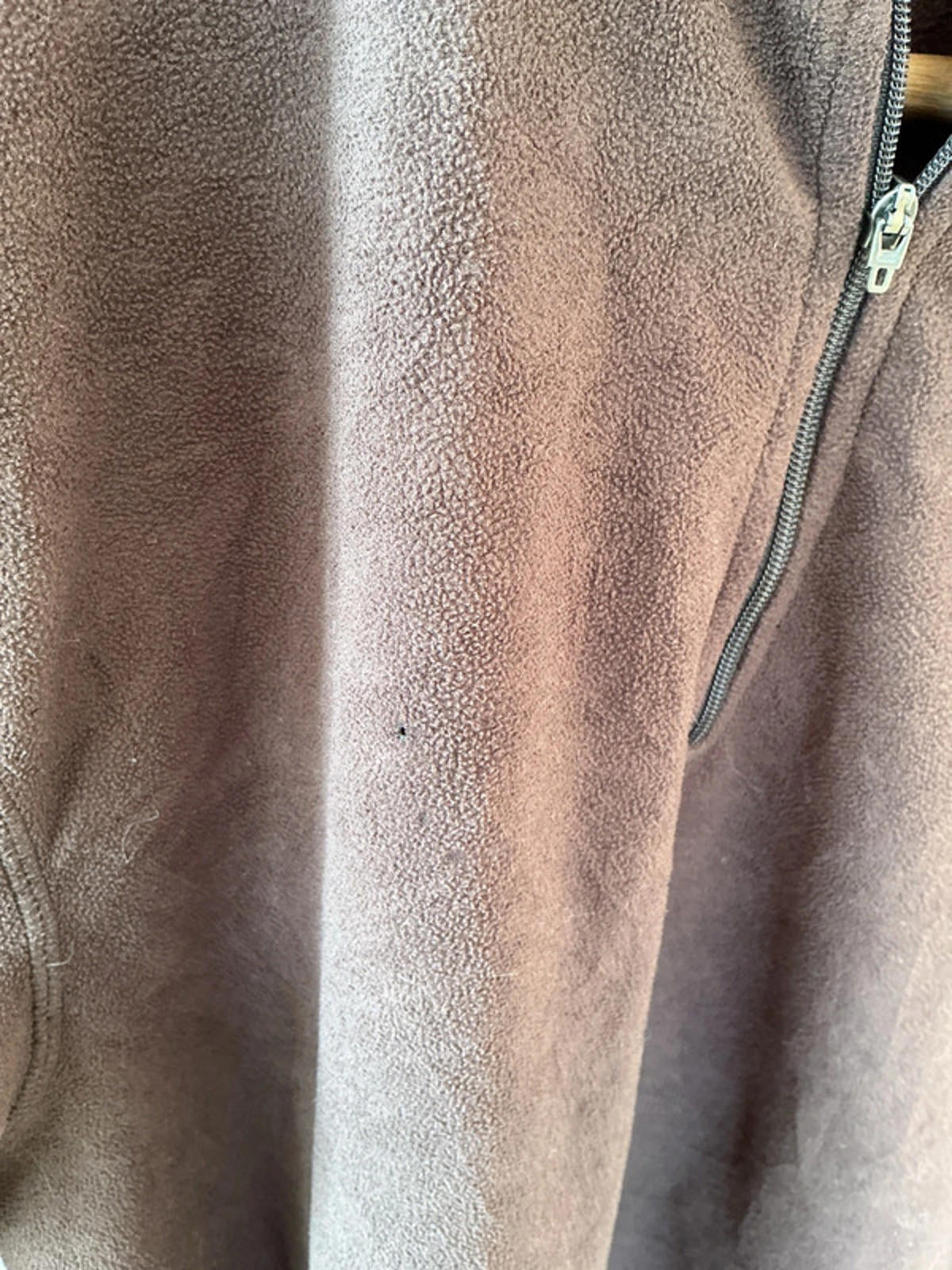 The North Face Men's Brown Fleece Pullover Medium
