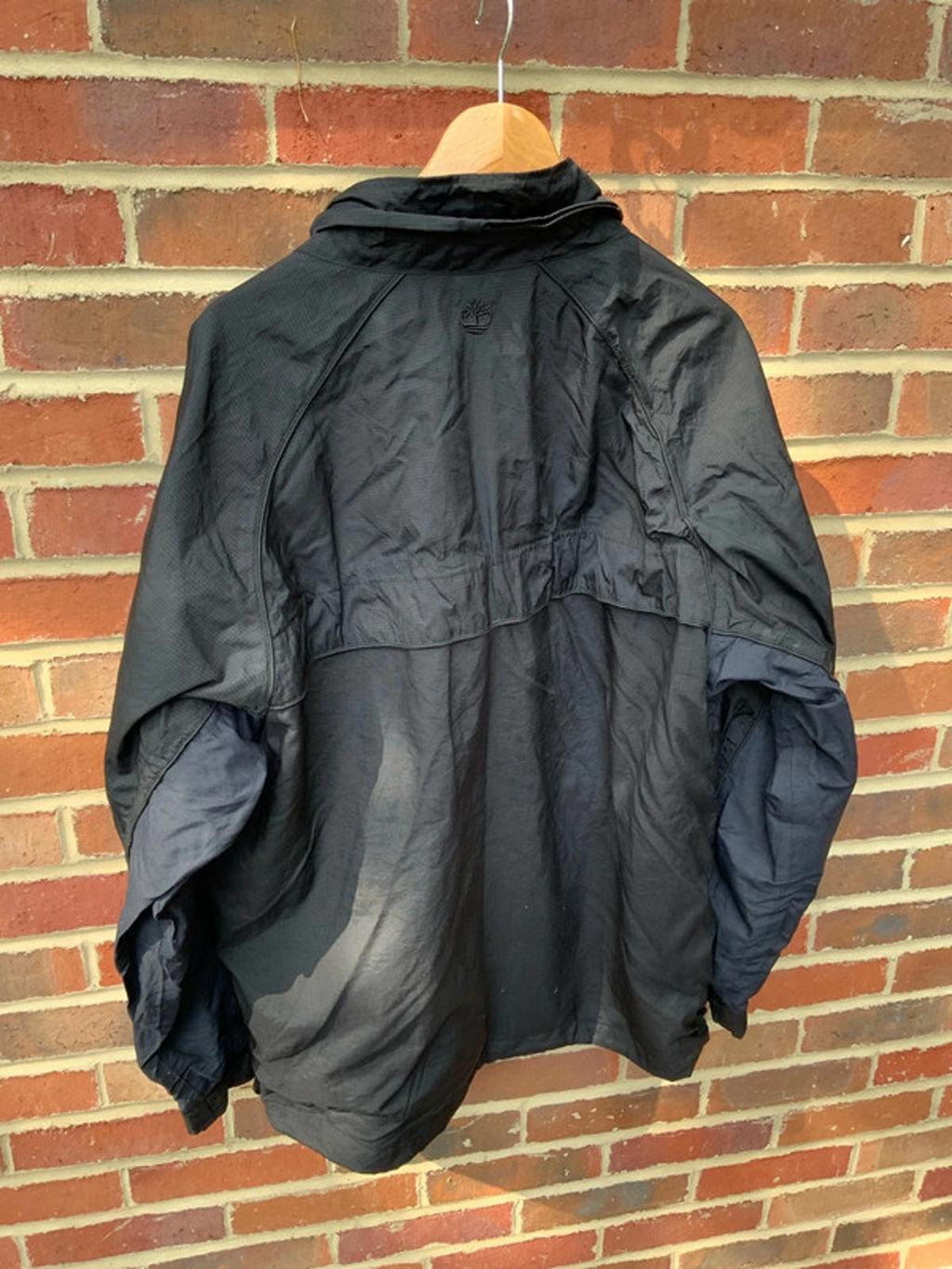 Weathergear Lightweight Black Jacket Size L Windbreaker Outdoor Coat