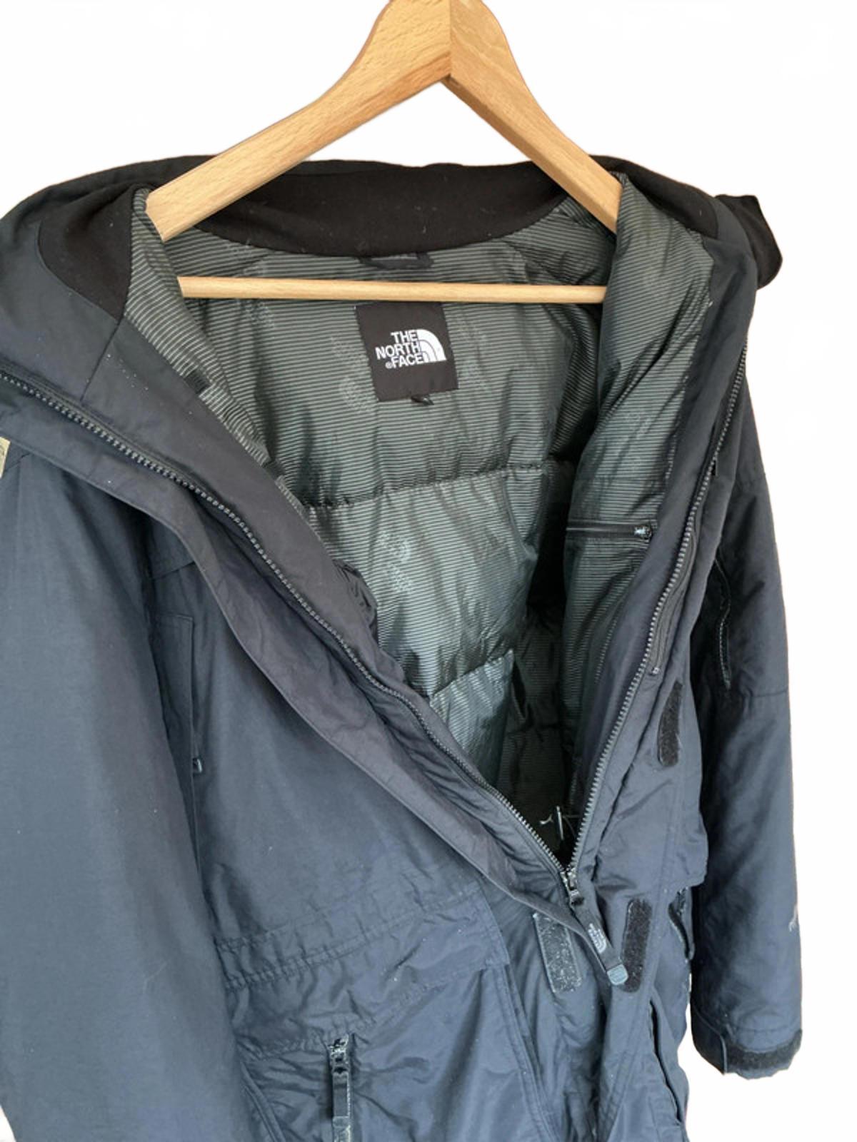 The North Face Men's Parka Hyvent Waterproof Goosedown Insulation Large Black VG