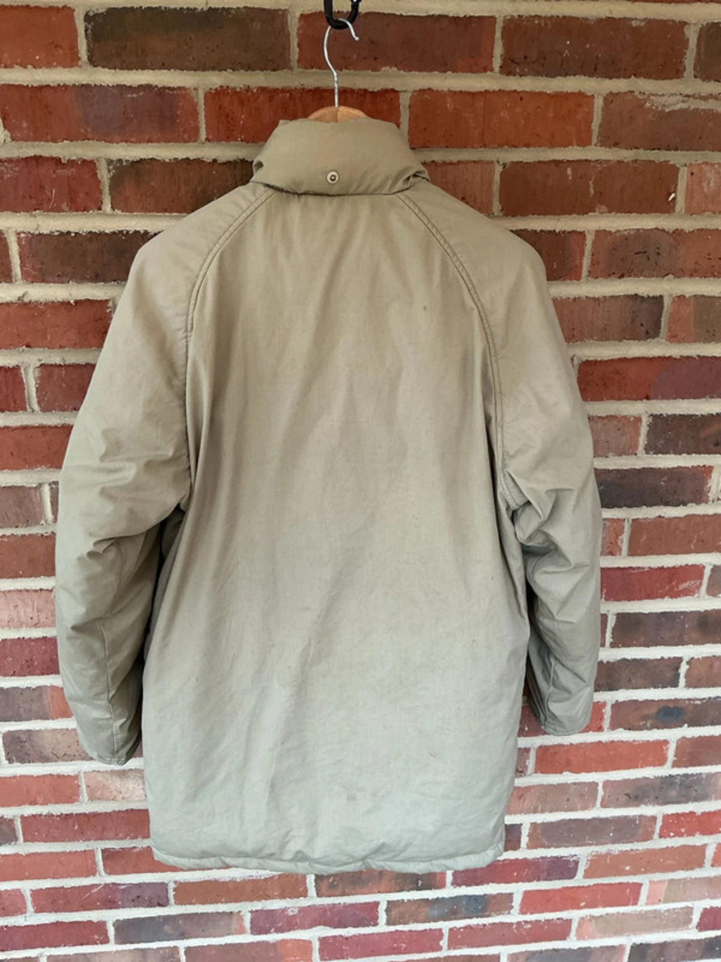 Woolrich Men's Tan Winter Jacket Size S Warm Insulated Coat Outdoor