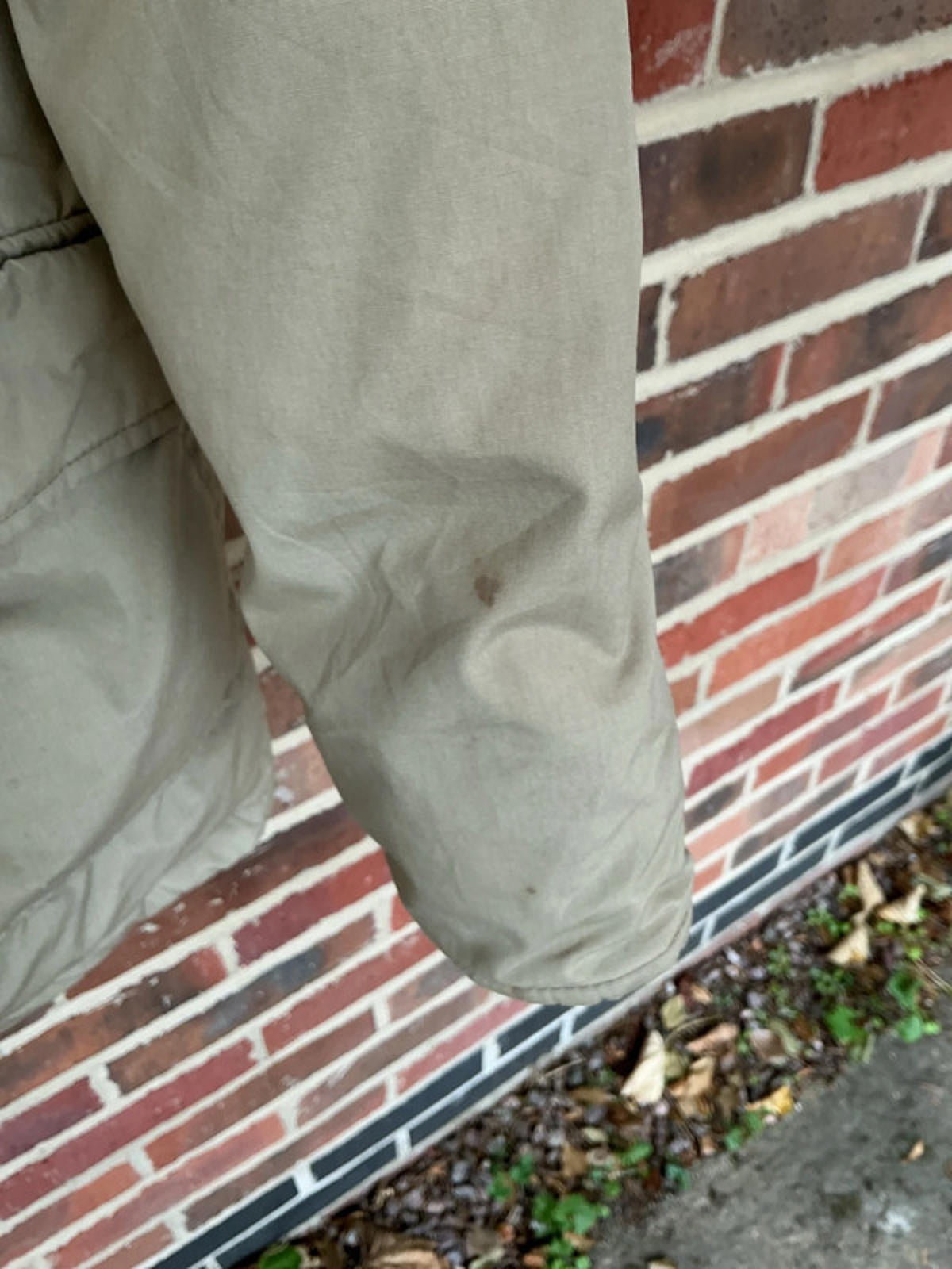 Woolrich Men's Tan Winter Jacket Size S Warm Insulated Coat Outdoor