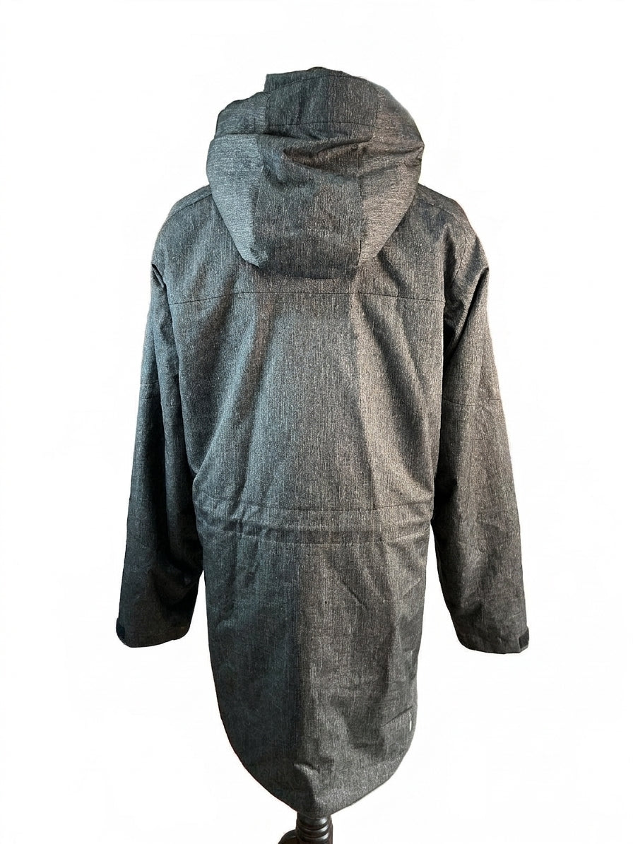 Helly Hansen Hellytech Men's S Charcoal Hooded Waterproof Insulated Winter Coat