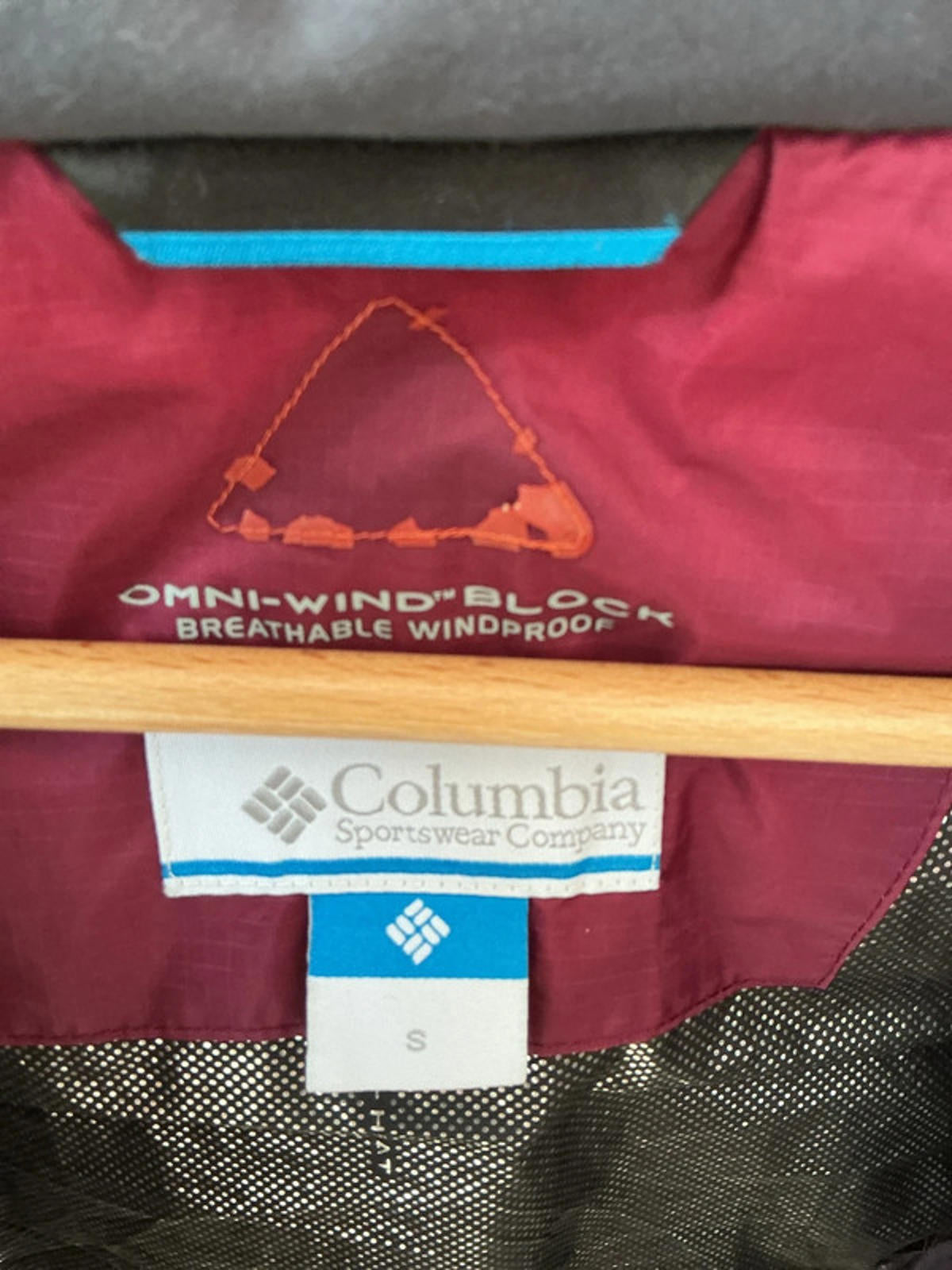 Columbia Women's Down Puffer Jacket Omni-Heat Small Burgundy Purple