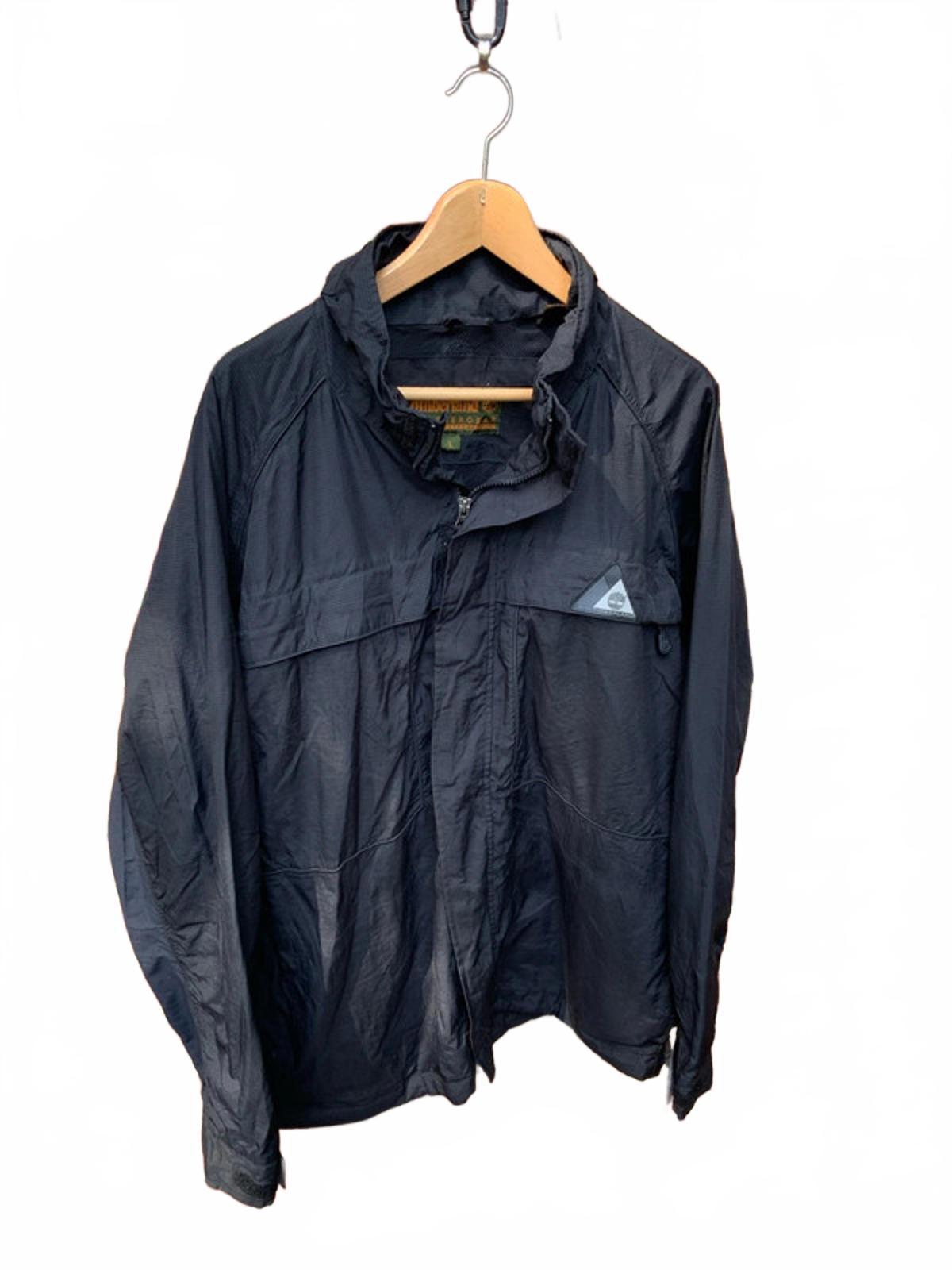 Weathergear Lightweight Black Jacket Size L Windbreaker Outdoor Coat