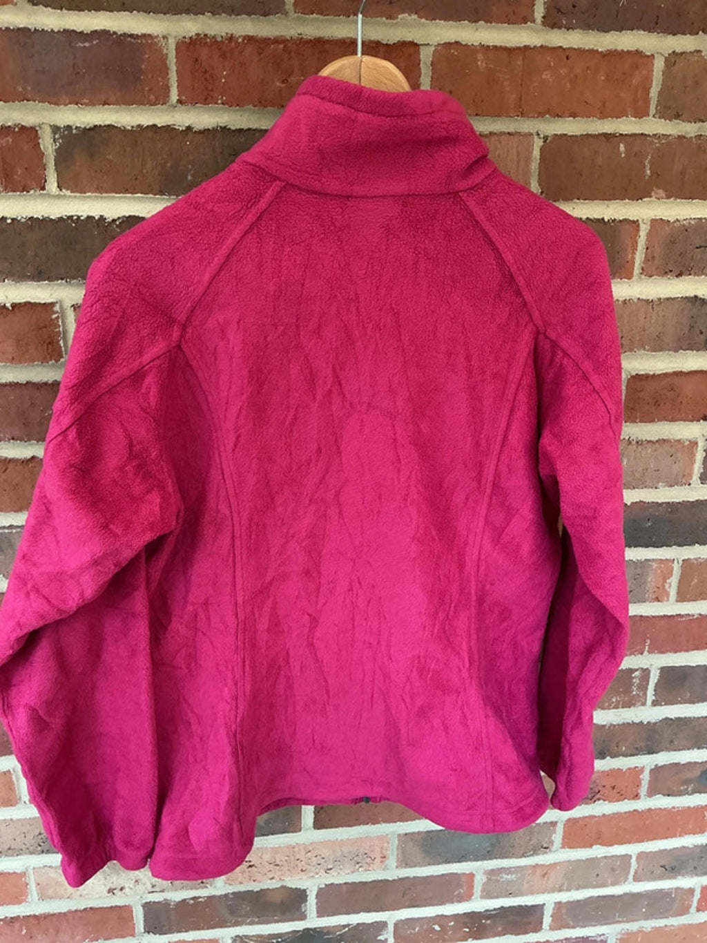 Columbia Pink Fleece Jacket Size L