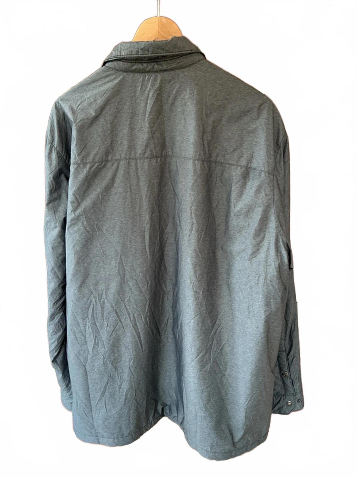 The North Face Shacket Padded Stud Close XL Gray Utility Shirt