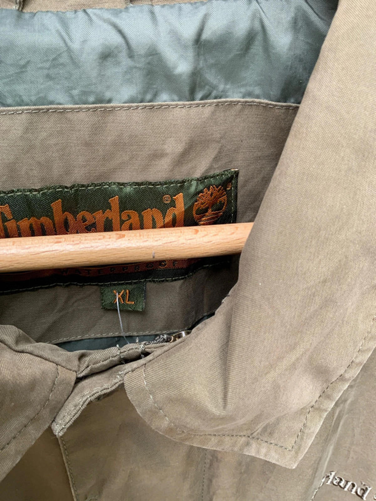 Timberland trench coat large
