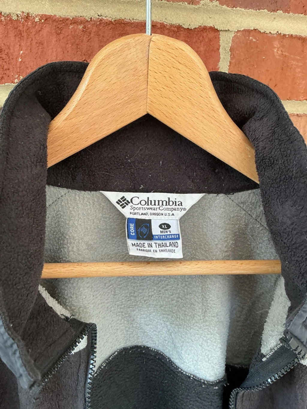 Columbia fleece xl
