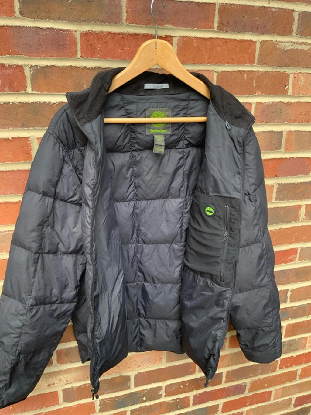 Timberland down jacket large