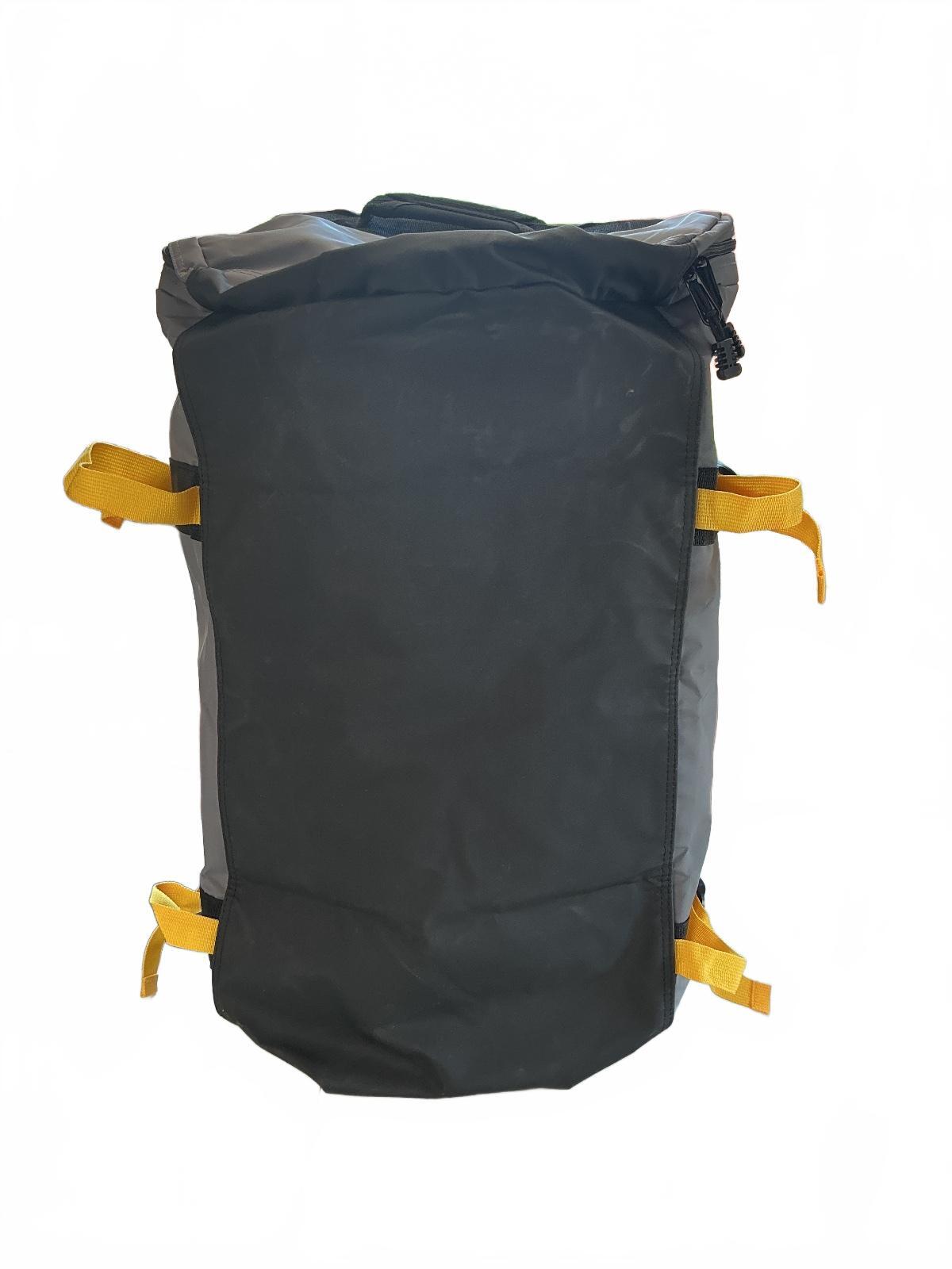 Large 45l Grey and Yellow Outdoor Backpack Hiking Travel Bag Haimont