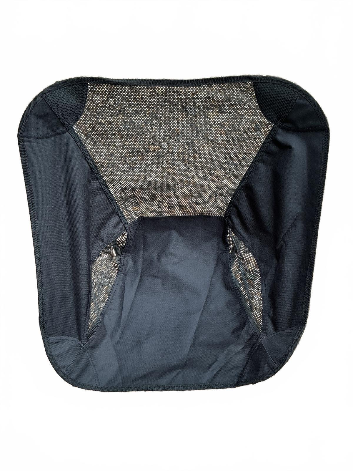 Compact Foldable Camping Chair Portable Outdoor Seat Black Size Standard