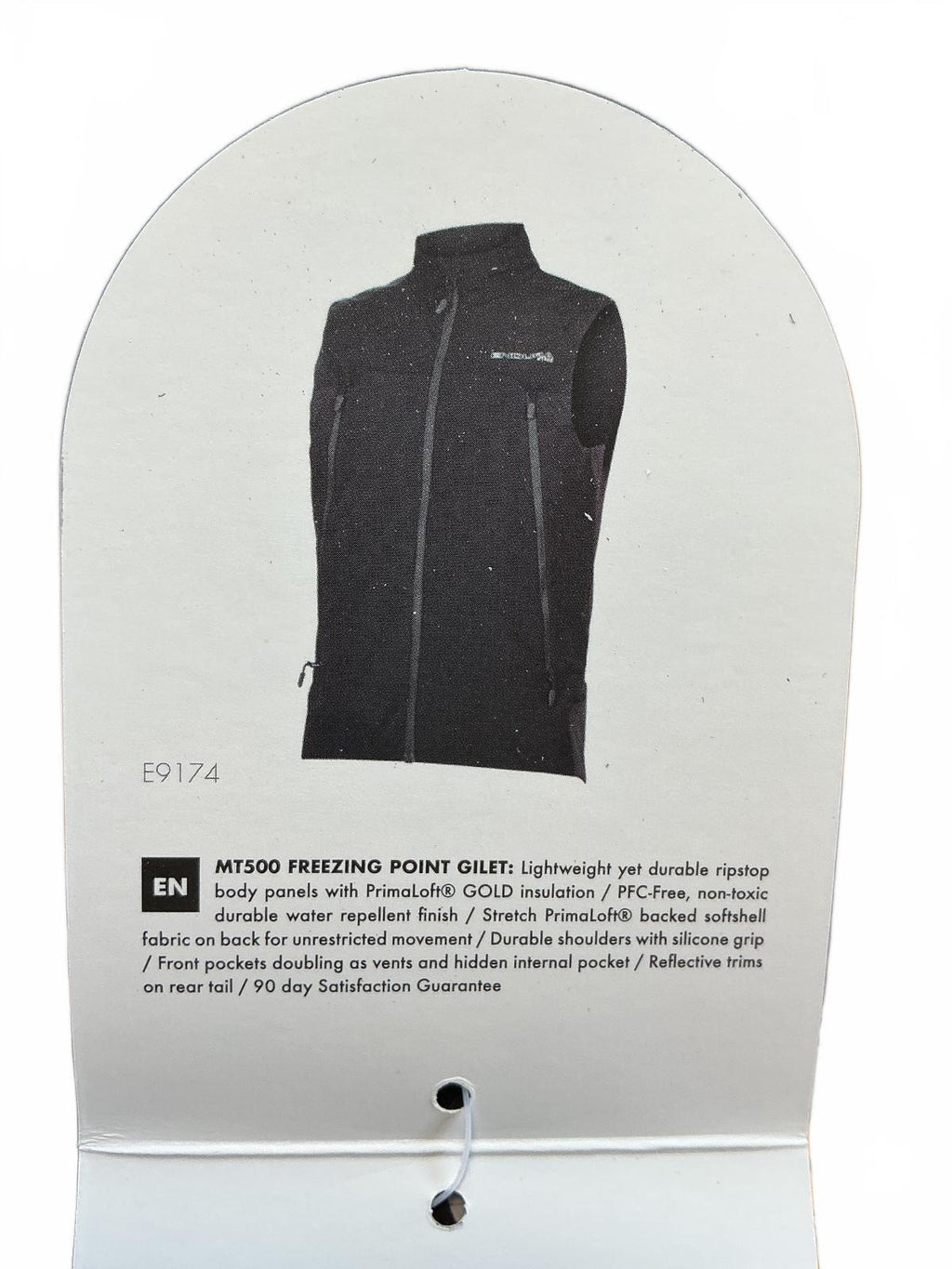Endura MT500 Freezing Point Gilet Black Size S Insulated Vest