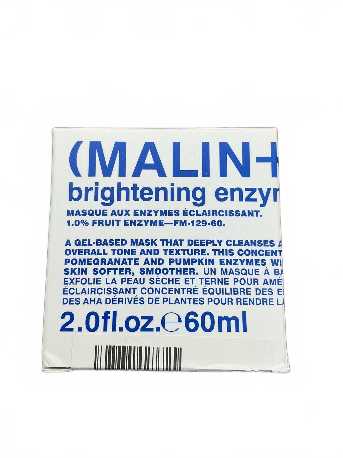 Malin + Goetz Brightening Enzyme Mask 60ml White Fruit Enzyme Gel Face Mask
