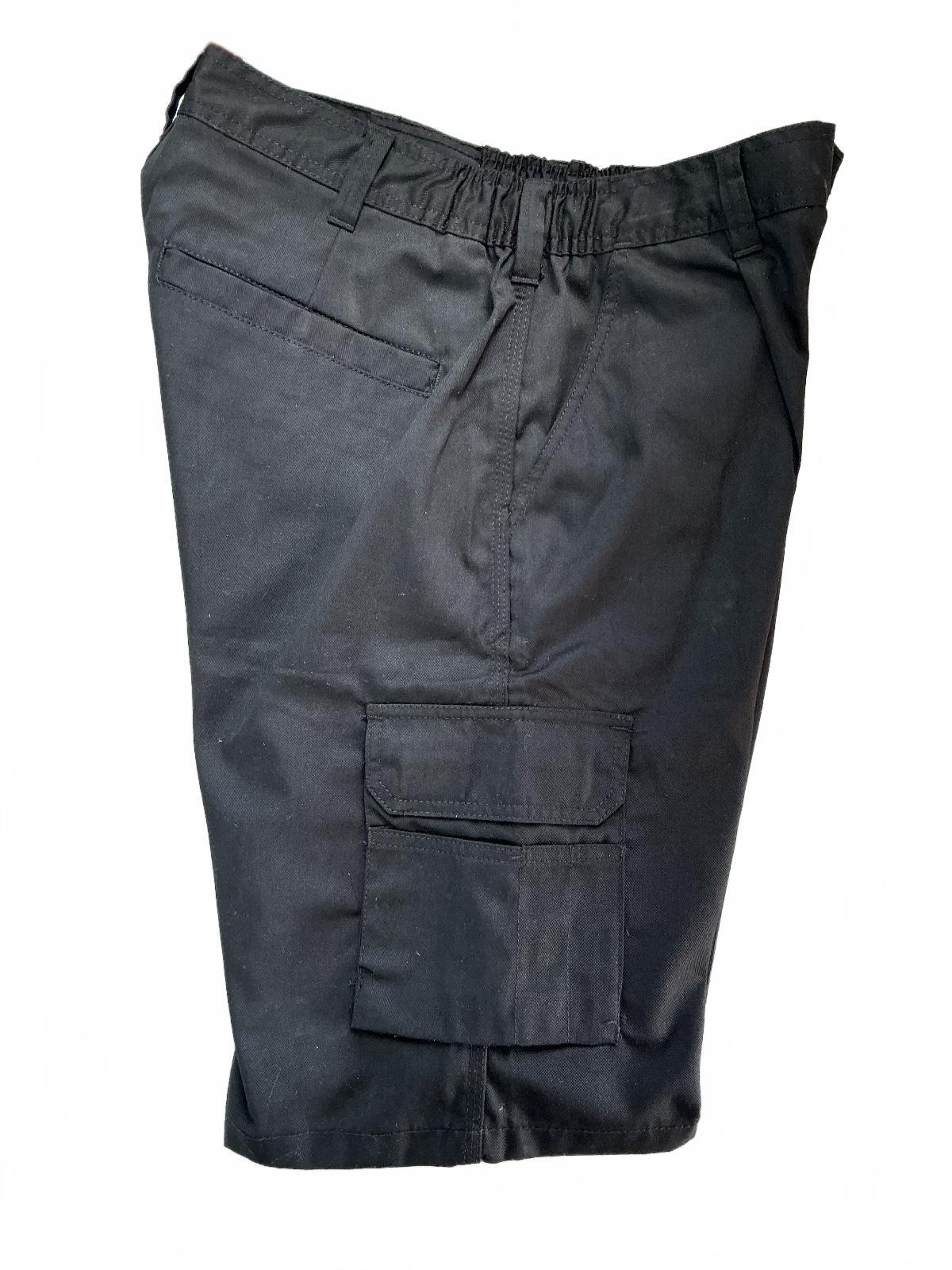 ØRN 2050-15 Men's Cargo Shorts Size 34 Black Workwear Durable