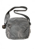 Kipling Keefe Unisex Small Crossbody Bag Cloudy Grey Lightweight Durable