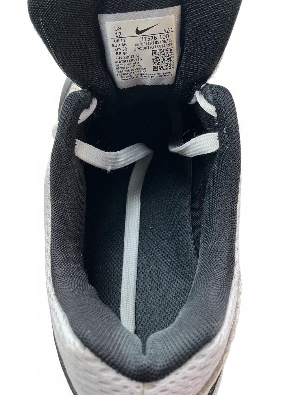 Nike Air Max One Golf Men's Size 11 White Black Lightweight Golf  Shoes