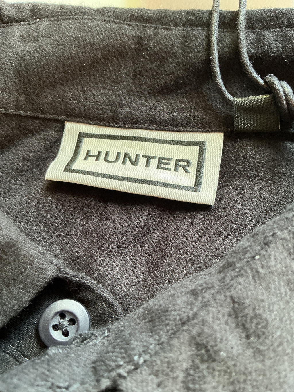 Hunter Black Long Sleeve Shirt Size XXL Casual Classic Button-Up