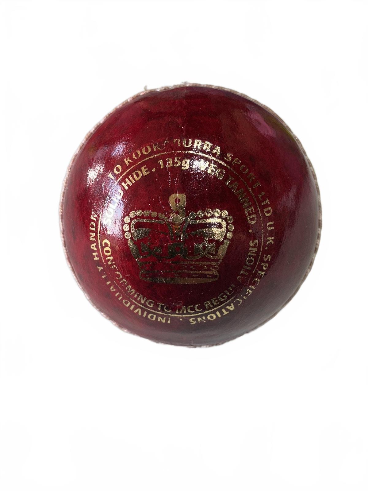 New Kookaburra Paceball Youth Cricket Ball 135GM+Mozilla Super Test 5 1/2oz