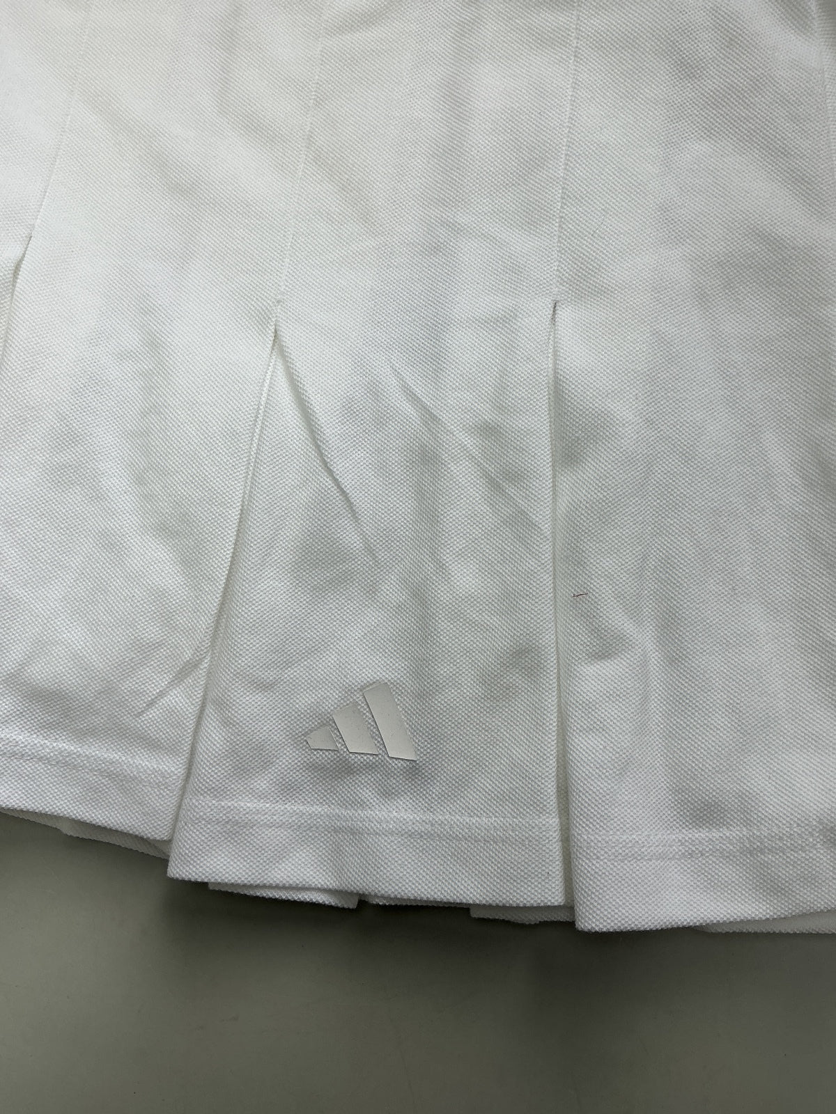 adidas W CP SKI Women's Large White Pleated Tennis Skirt Size L