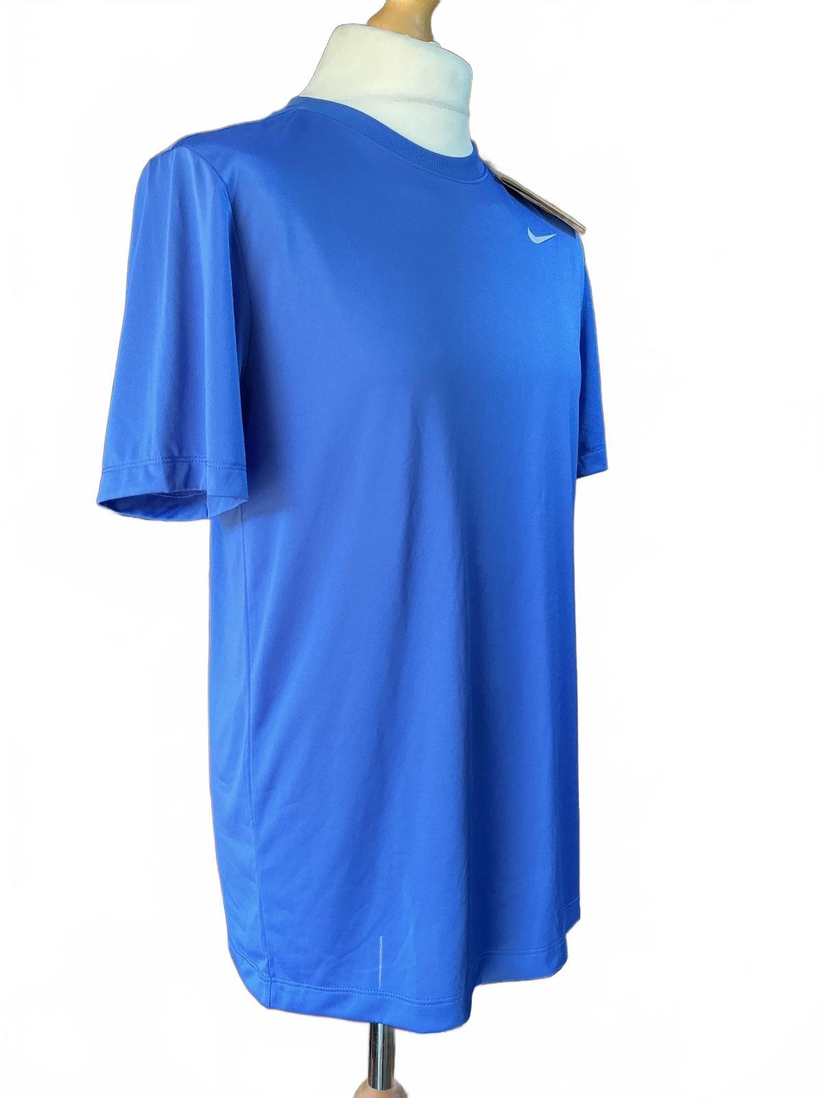 *NEW* Nike Men's Medium Blue Dri-FIT The Nike Tee Training Shirt