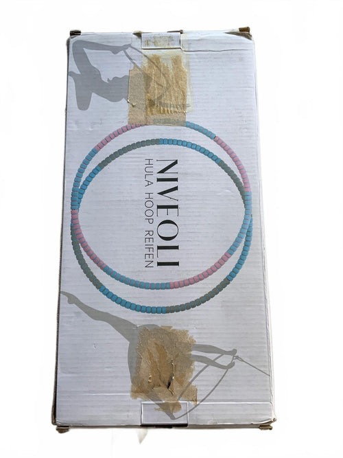 *NEW* Nivoli Hula Hoop Refen Adjustable Weighted Fitness Hoop Size Medium