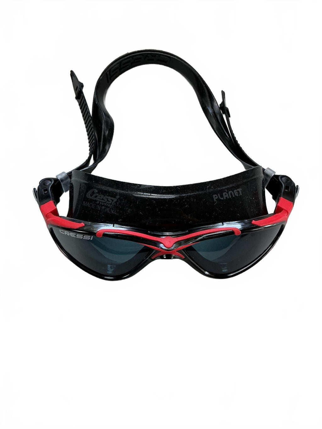 Cressi Planet Mask Red Black Snorkelling Swimming