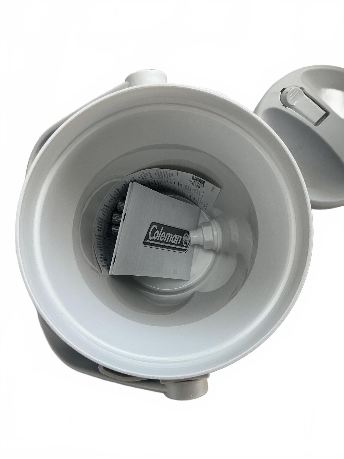 Coleman 3.8L Blue and White Water Jug Cooler