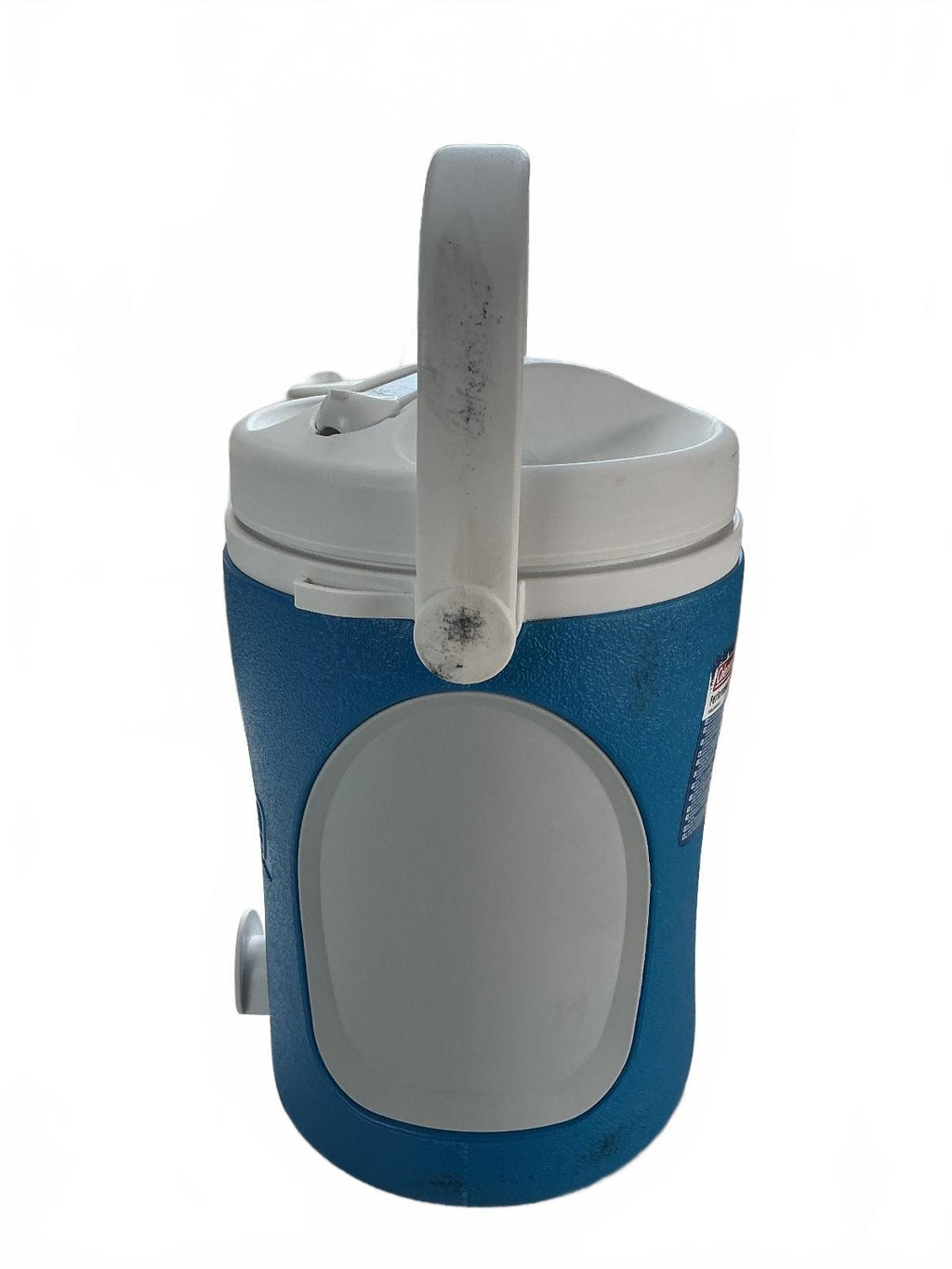 Coleman 3.8L Blue and White Water Jug Cooler