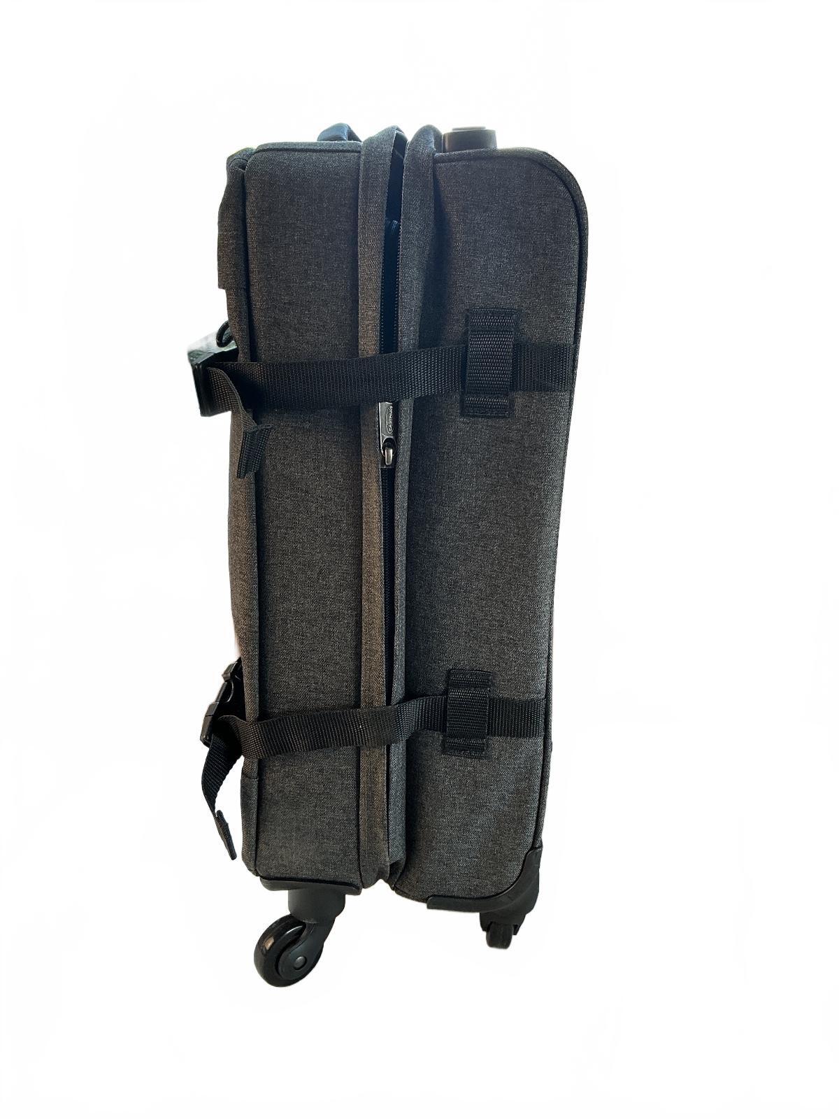 Eastpak Trans4 S 77H Black Denim Cabin Size 54x35x23cm