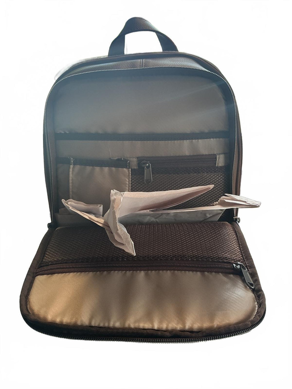Samsonite Classic Leather Slim Backpack Fits Laptops Up to 14.1"