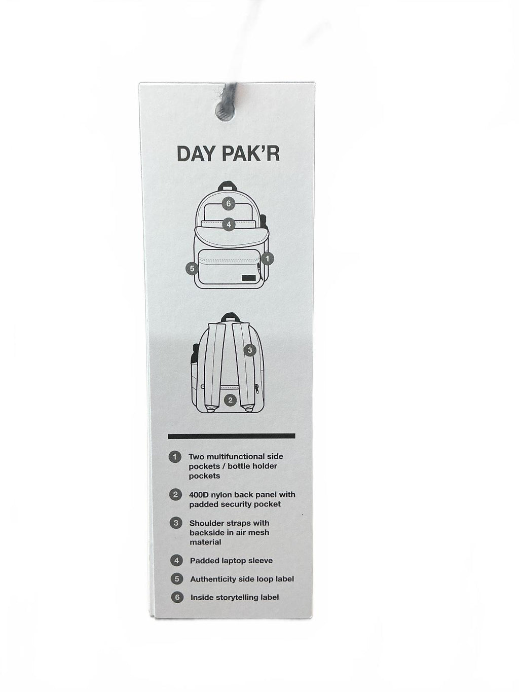 Eastpak Day Pak'r Backpack 14 inch Black Denim