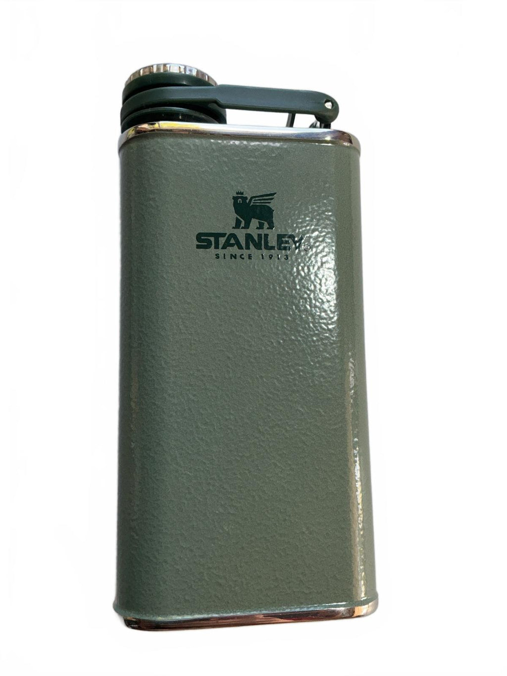 Stanley 8oz/236ml Classic Green Metal Flask Durable and Portable