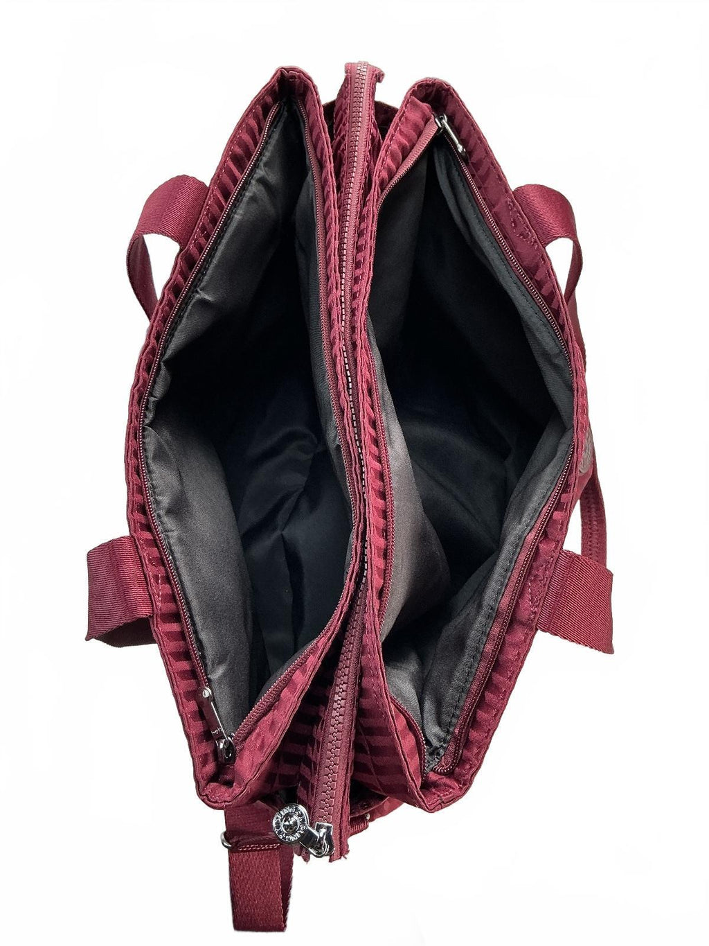 Kipling Elysia Work S Women Small Maroon Tile Jacquard Work Bag Laptop