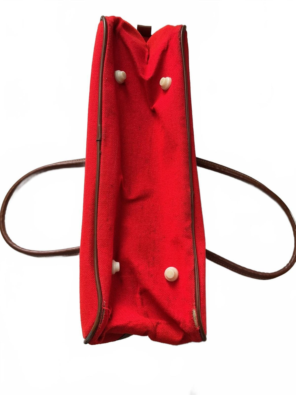 Rare Japanese Madison Square Garden Red Sportsman Club Bag Size