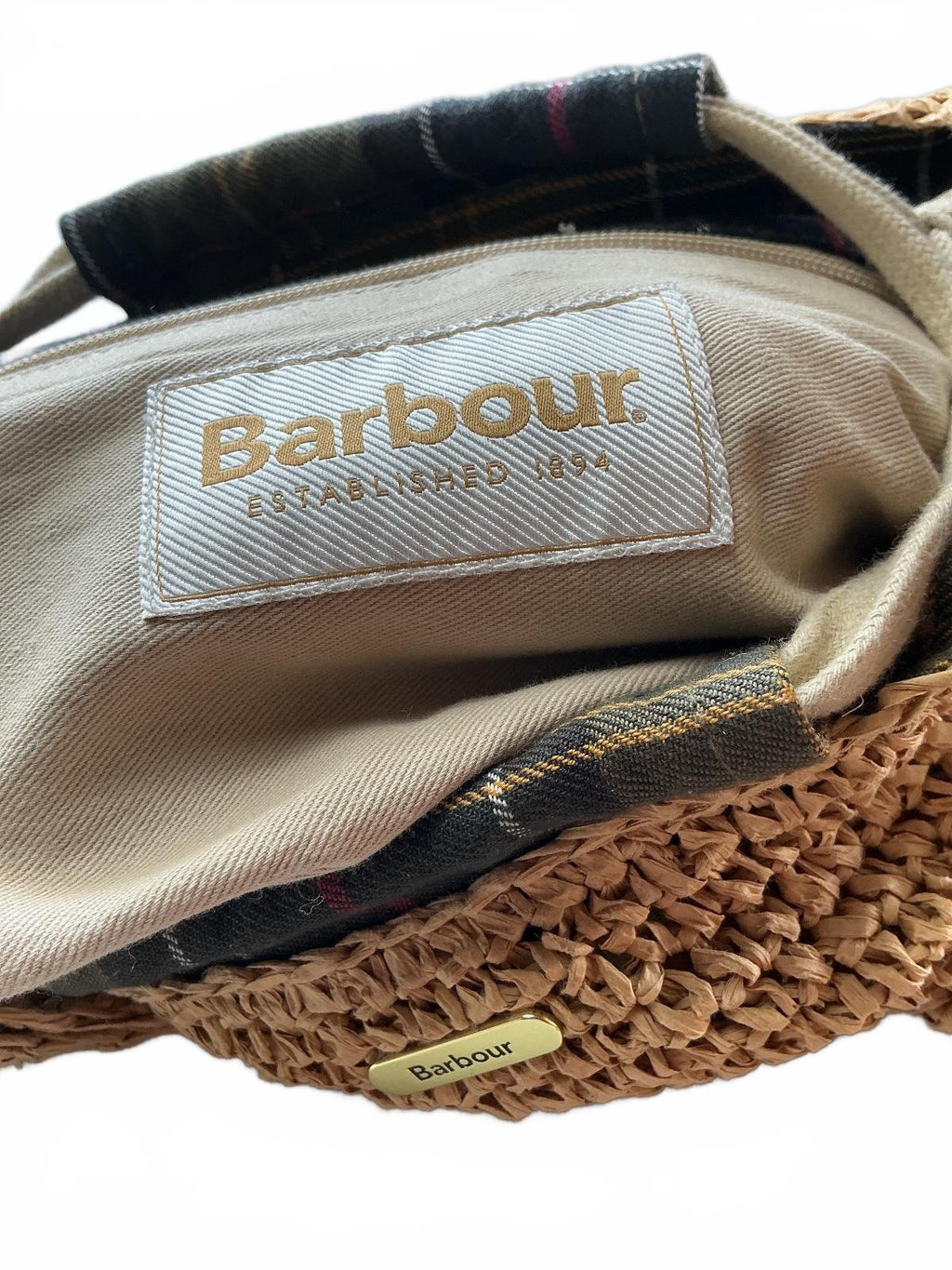Barbour Lily Soft Tote Bag Size One Size Beige Straw