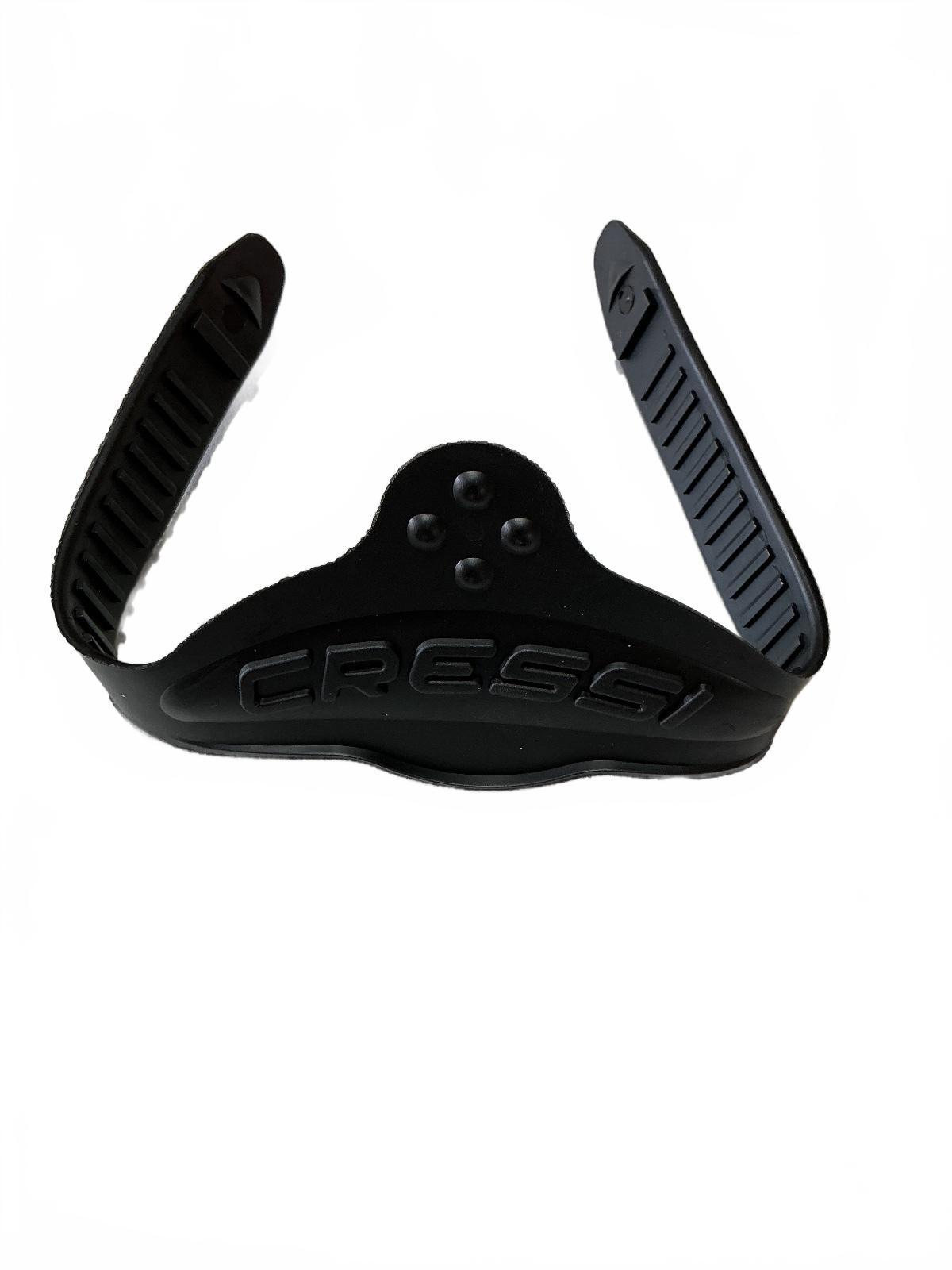 Cressi Black Replacement Strap for Fins Size Adjustable BZ 170002