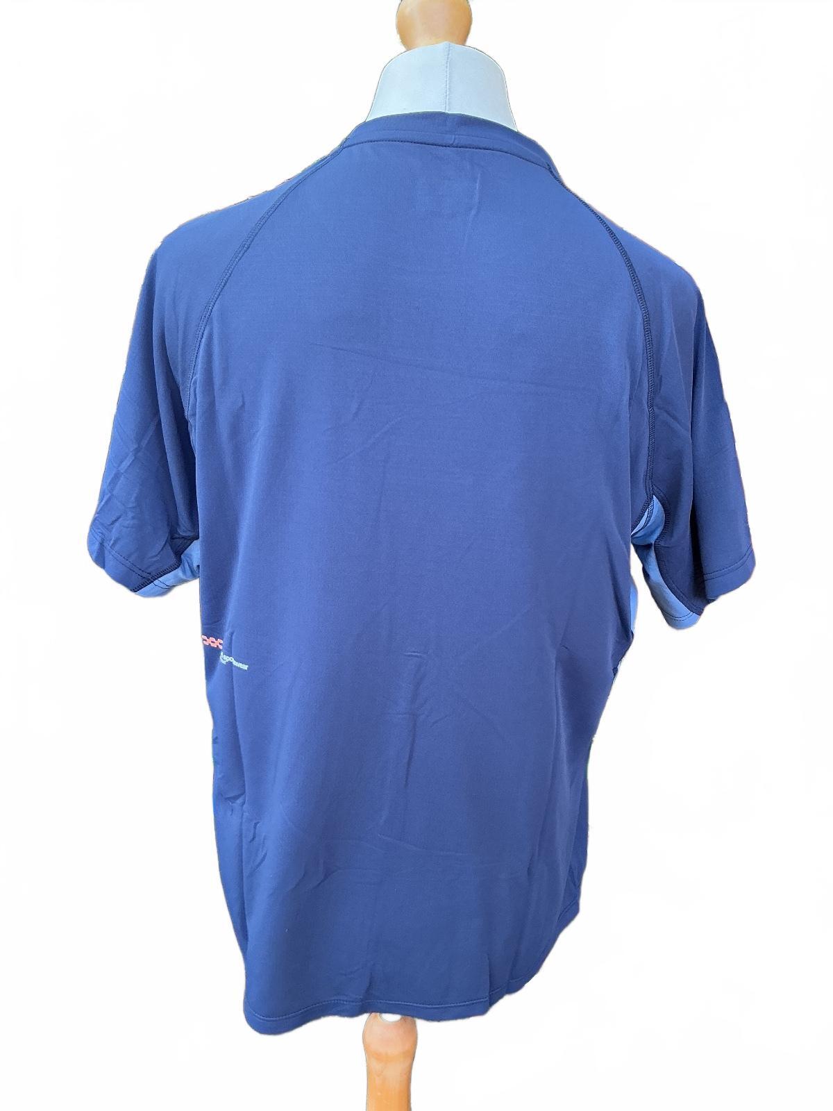 Pallacorda Men’s Large Navy Padel T-shirt Advanced Sportswear For Padel