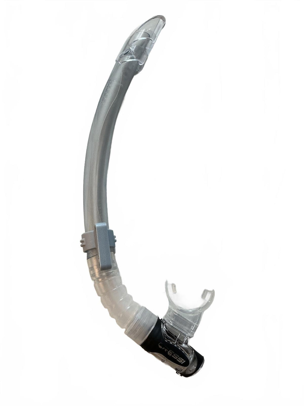 Cressi Adult Snorkel Clear Black Size One Size