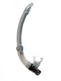 Cressi Adult Snorkel Clear Black Size One Size
