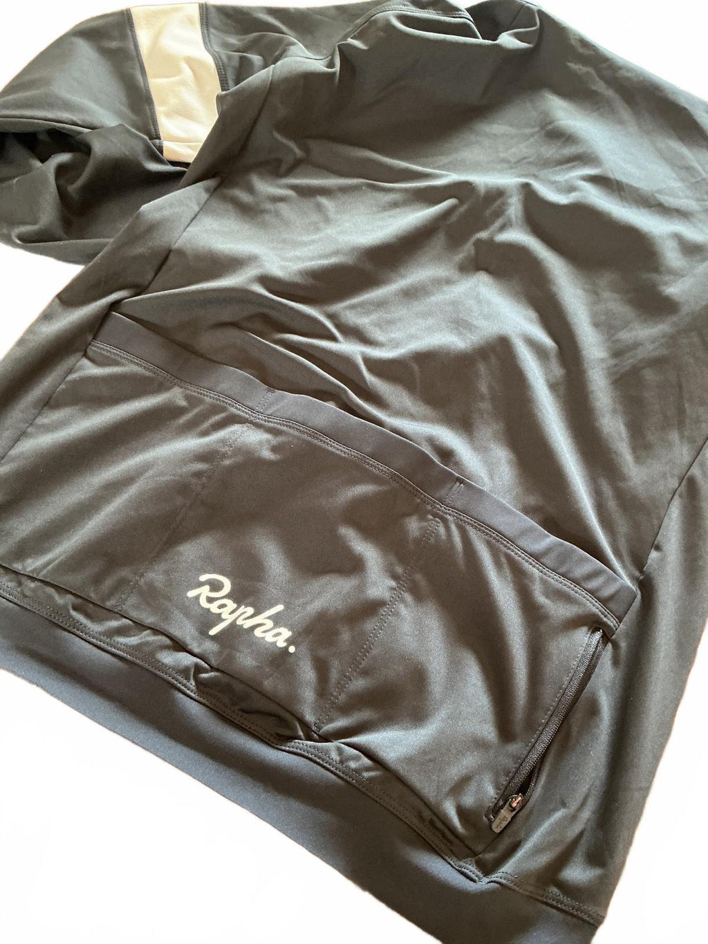 *NEW* Ladies Rapha Black Long Sleeve Cycling Jersey Size Large Lightweight