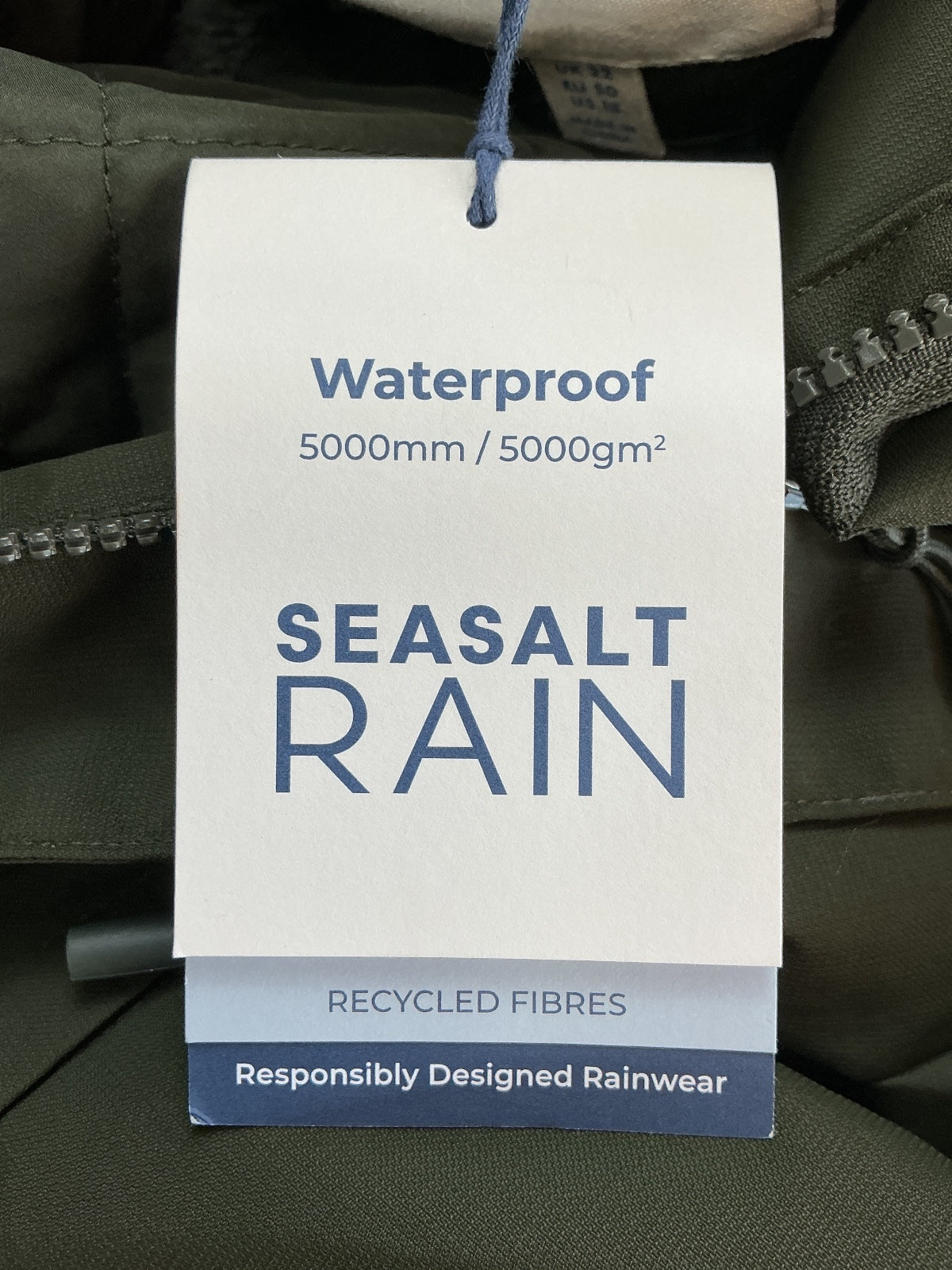 Seasalt Cornwall Janelle Coat Women Regular 22 Woodland Waterproof Raincoat