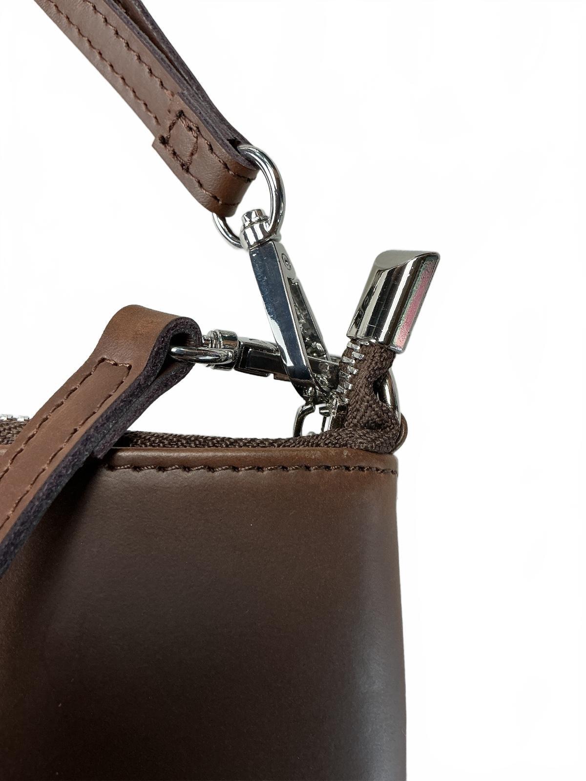 befen Leather Crossbody Bag Women Brown Simple Stylish