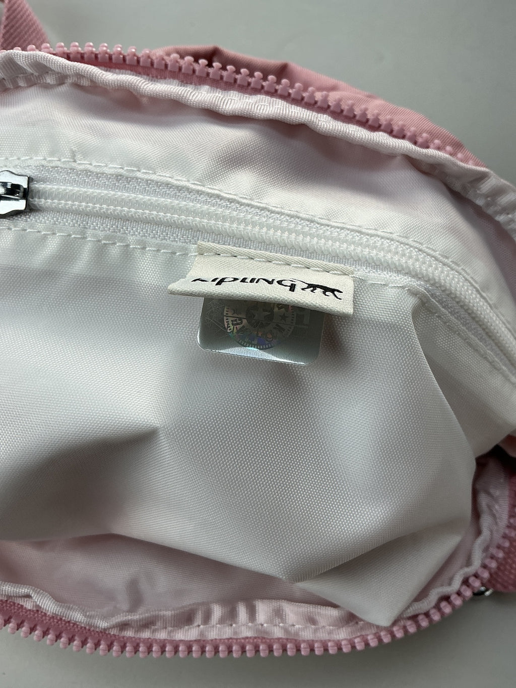 Kipling Pink Keefe Crossbody Bag Women Adjustable Strap Lightweight Functional