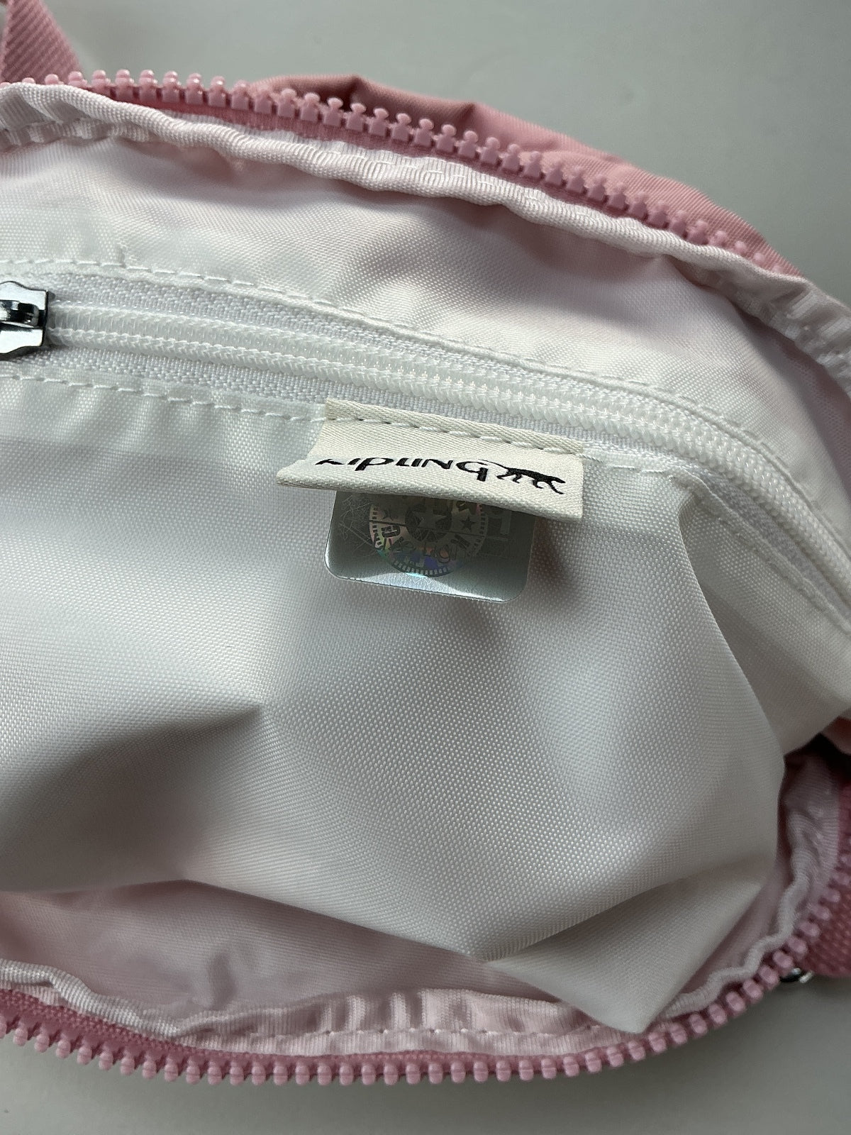 Kipling Pink Keefe Crossbody Bag Women Adjustable Strap Lightweight Functional