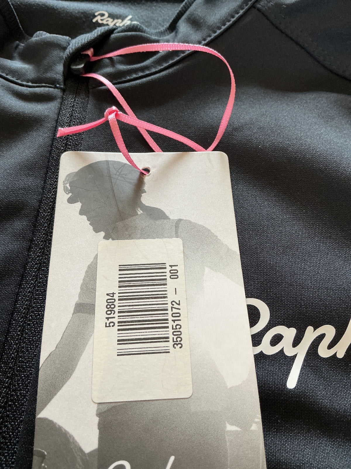 Rapha Ladies Black Long Sleeve Cycling Jersey Size Regular M Comfortable Fit