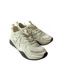 Armani Exchange Cream Sneakers Size 6 Comfortable Stylish