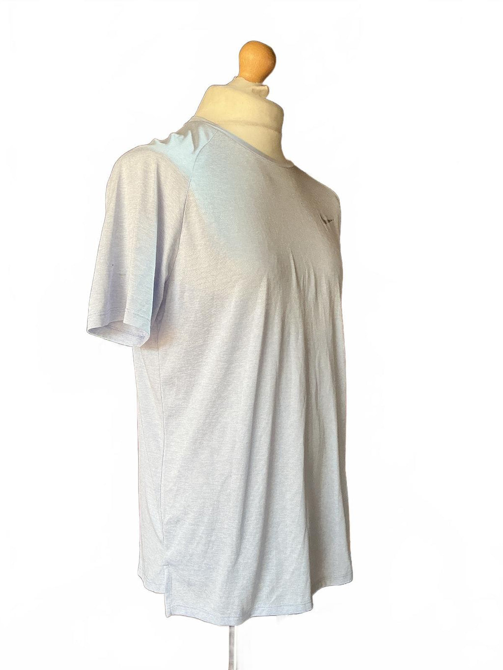*NEW* Nike Men's Running Dri-FIT Stride Short Sleeve Top Grey Size M